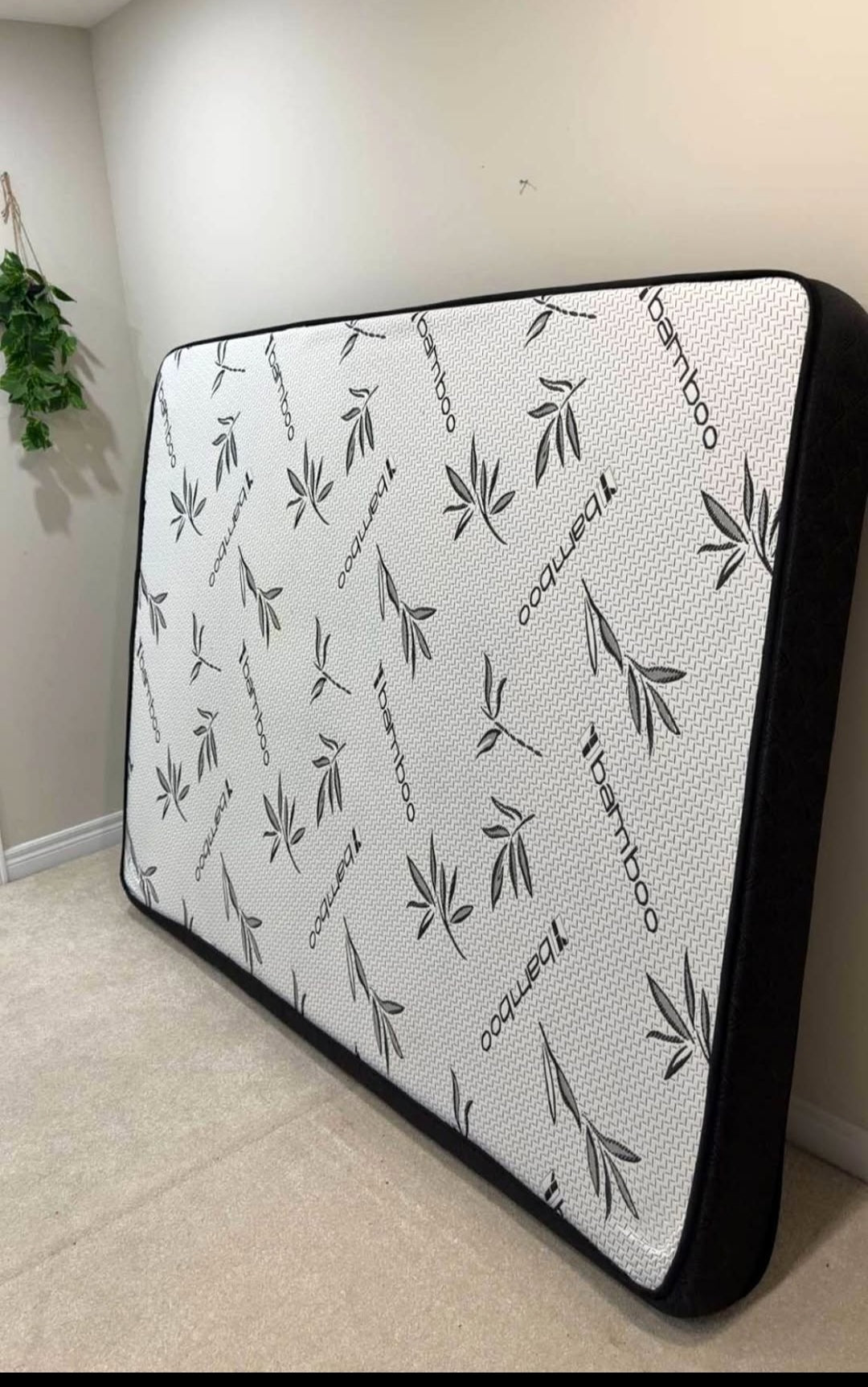 👑 Bamboo Foam Mattress – Queen Size